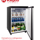 20" Wide Dual Tap Stainless Steel Kegerator-Kegerators-The Wine Cooler Club