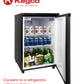 20" Wide Homebrew Dual Tap Black Kegerator-Kegerators-The Wine Cooler Club