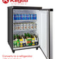 24" Wide Kombucha Dual Tap Stainless Steel Kegerator-Kegerators-The Wine Cooler Club