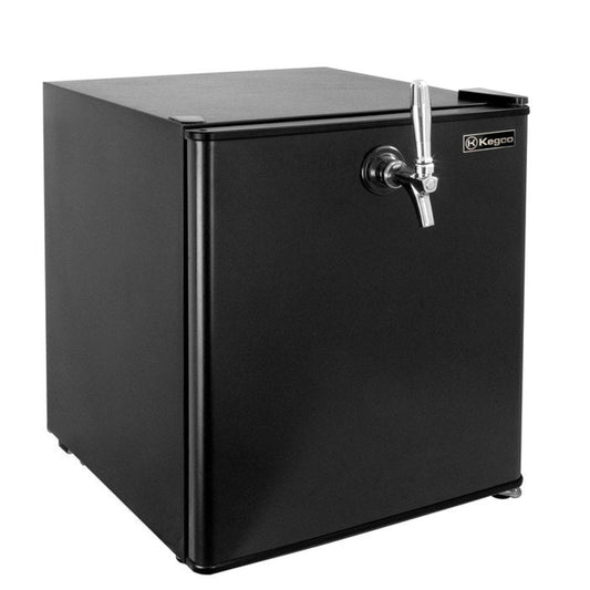 17" Wide Draft Beer Single Tap Black Commercial/Residential Mini Kegerator-Kegerators-The Wine Cooler Club