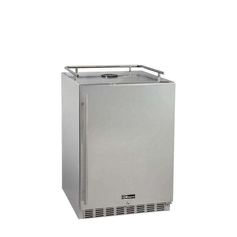 24" Wide All Stainless Steel Commercial Built-In Kegerator - Cabinet Only-Kegerators-The Wine Cooler Club