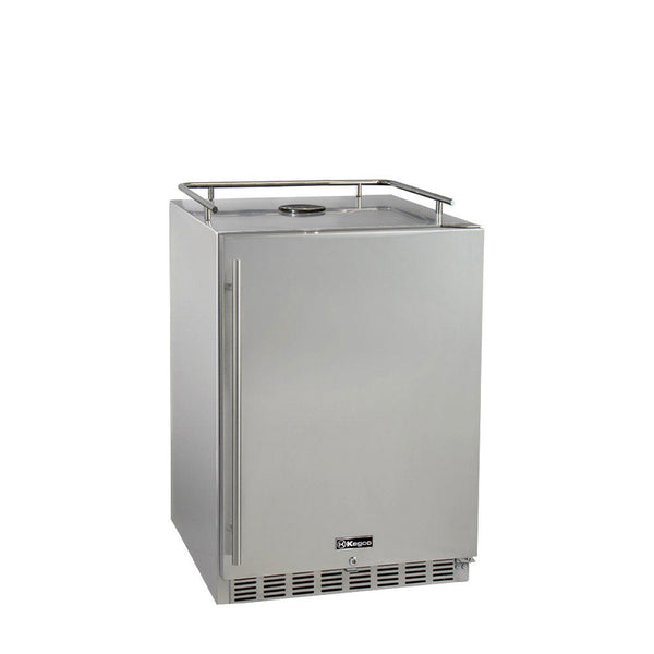 24 Wide All Stainless Steel Commercial Built-In Kegerator - Cabinet Only-Kegerators-The Wine Cooler Club