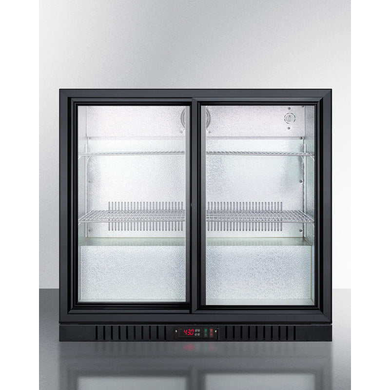 Summit 36" Wide Beverage Center SCR700B-Beverage Centers-The Wine Cooler Club