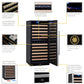 KingsBottle 100 Bottle Upright Dual Zone Wine Fridge For Home KBU100DX..