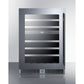 Summit 24" Wide Built-In Dual-Zone Wine Cellar CL244WCLHD-Wine Cellars-The Wine Cooler Club