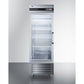 Summit 23 Cu.Ft. Reach-In Refrigerator SCR23SSGLH-Beverage Centers-The Wine Cooler Club