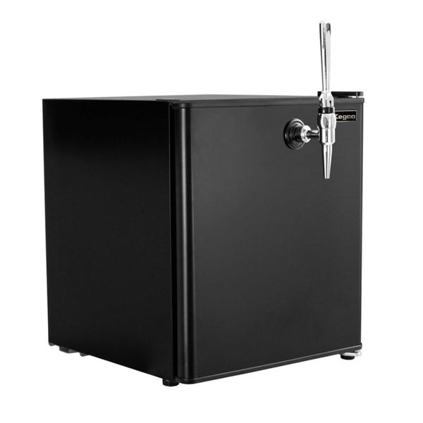 17 Wide Cold Brew Coffee Single Tap Black Mini Kegerator-Kegerators-The Wine Cooler Club