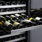 47" Wide FlexCount II Tru-Vino 349 Bottle Three Zone Stainless Steel Side-by-Side Wine Refrigerator - BF 3Z-VSWR7772-S20-Wine Coolers-The Wine Cooler Club