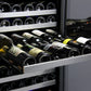 24" Wide FlexCount II Tru-Vino 128 Bottle Single Zone Stainless Steel Left Hinge Wine Refrigerator - AO VSWR128-1SL20, AO VSWR128-1SR20-Wine Coolers-The Wine Cooler Club