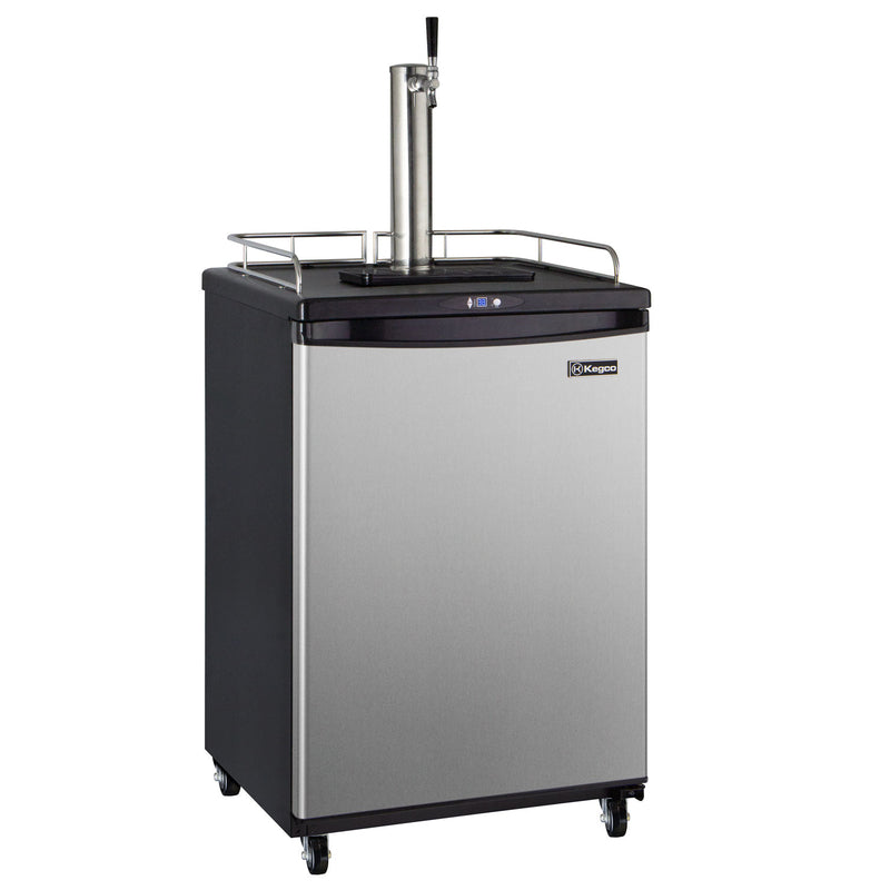 24" Wide Cold Brew Coffee Single Tap Stainless Steel Commercial/Residential Kegerator-Kegerators-The Wine Cooler Club
