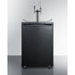 Summit 24" Wide Coffee Kegerator SBC635M7CMTWIN-Kegerators-The Wine Cooler Club