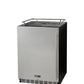 24" Wide Stainless Steel Commercial Built-In Left Hinge Kegerator - Cabinet Only-Kegerators-The Wine Cooler Club