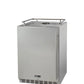 24" Wide All Stainless Steel Outdoor Commercial Left Hinge Kegerator - Cabinet Only-Kegerators-The Wine Cooler Club