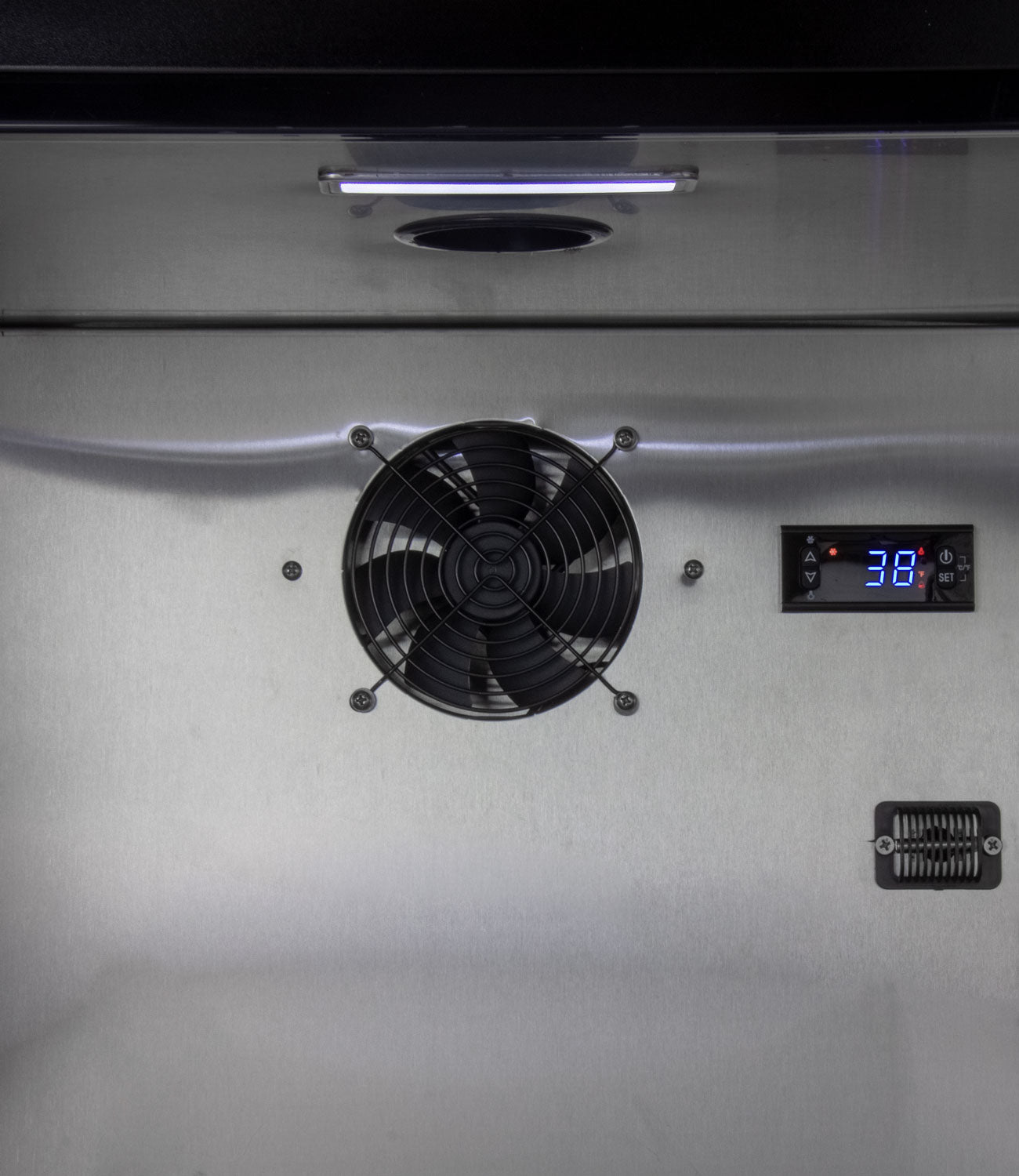 24" Wide Dual Tap Stainless Steel Built-In Left Hinge ADA Kegerator with Kit-Kegerators-The Wine Cooler Club