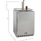 24" Wide Cold Brew Coffee Single Tap All Stainless Steel Outdoor Built-In Right Hinge Kegerator-Kegerators-The Wine Cooler Club