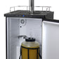 24" Wide Triple Tap Stainless Steel Digital Kegerator-Kegerators-The Wine Cooler Club