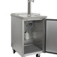24" Wide Dual Tap All Stainless Steel Commercial Kegerator-Kegerators-The Wine Cooler Club