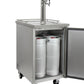 24" Wide Kombucha Triple Tap All Stainless Steel Commercial Kegerator-Kegerators-The Wine Cooler Club