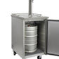 24" Wide Single Tap All Stainless Steel Commercial Kegerator-Kegerators-The Wine Cooler Club