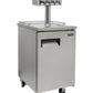 24" Wide Kombucha Four Tap All Stainless Steel Commercial Kegerator-Kegerators-The Wine Cooler Club