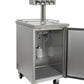 24" Wide Kombucha Four Tap All Stainless Steel Commercial Kegerator-Kegerators-The Wine Cooler Club