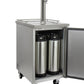 24" Wide Single Tap All Stainless Steel Commercial Kegerator-Kegerators-The Wine Cooler Club