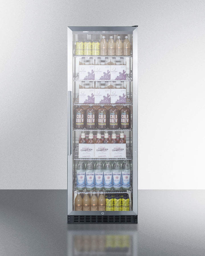 Summit 24" Wide Beverage Center SCR1401-Beverage Centers-The Wine Cooler Club