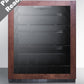 Summit 24" Wide Built-In Beverage Center, ADA Compliant (Panel Not Included) AL57GPNR-Beverage Centers-The Wine Cooler Club