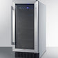 Summit 15" Wide Built-In Beverage Center, ADA Compliant ALBV15CSS-Beverage Centers-The Wine Cooler Club