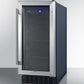 Summit 15" Wide Built-In Beverage Center, ADA Compliant ALBV15-Beverage Centers-The Wine Cooler Club