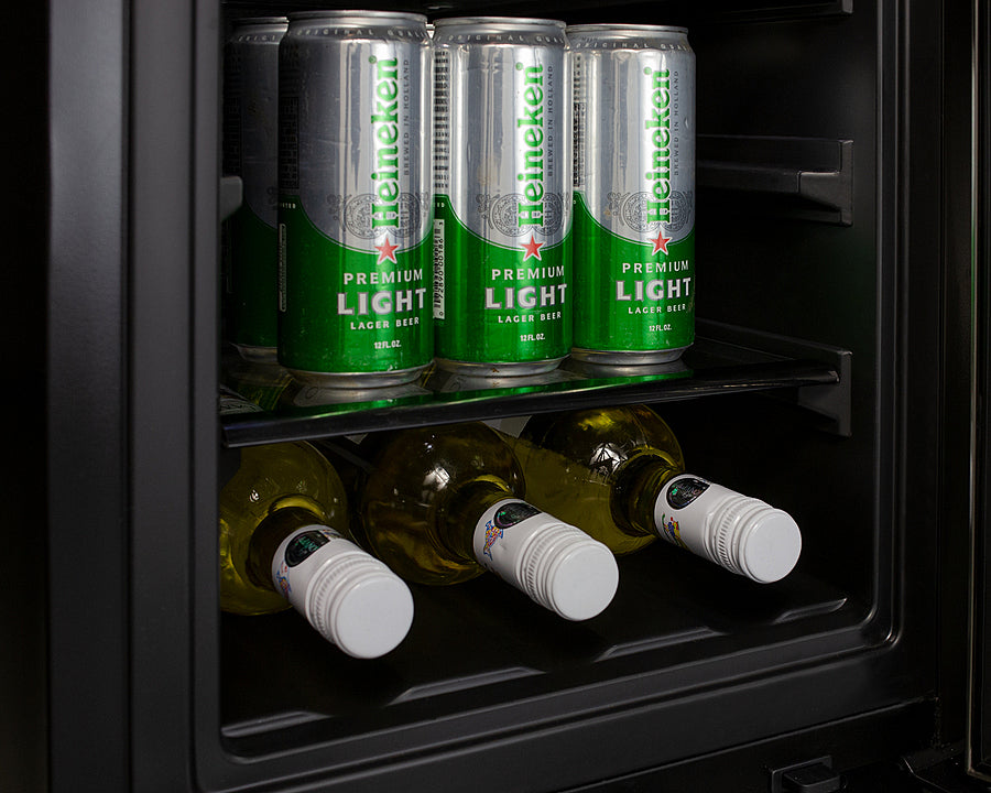 Summit 15" Wide Built-In Beverage Center, ADA Compliant ALBV15CSS-Beverage Centers-The Wine Cooler Club