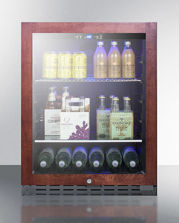 Summit 24" Wide Built-In Beverage Cooler, ADA Compliant ALBV2466PNR-Beverage Centers-The Wine Cooler Club