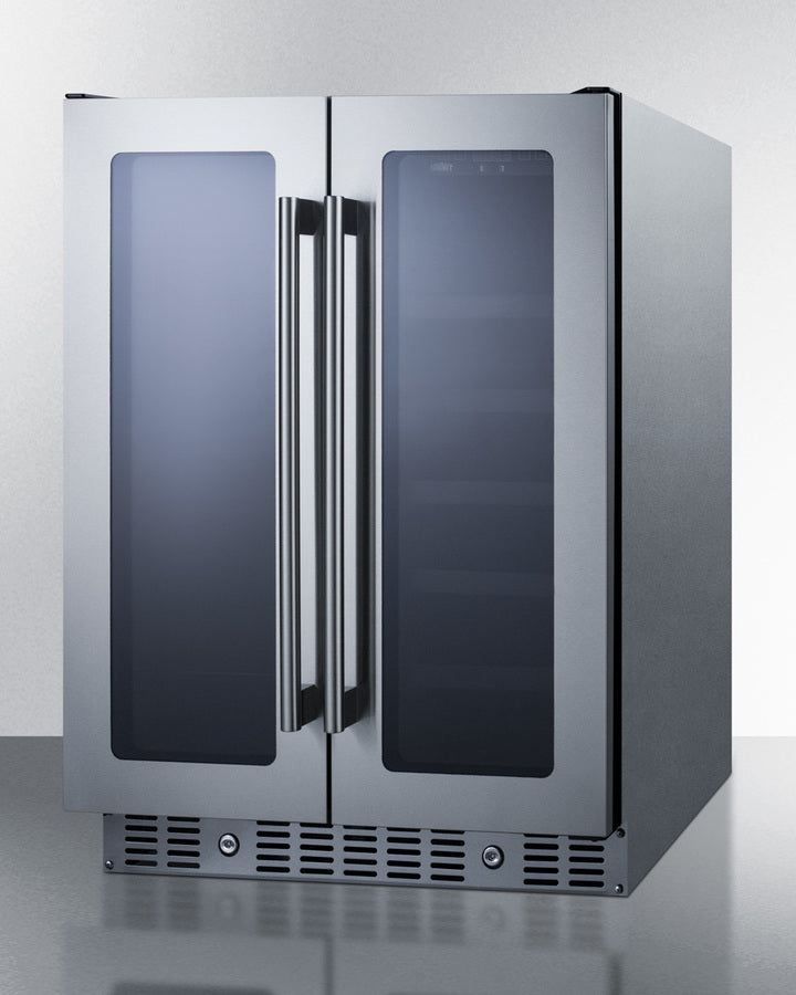 Summit 24" Built-In Wine/Beverage Center, ADA Compliant ALFD24WBVCSS-The Wine Cooler Club