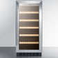 Summit 15" Wide Built-In Wine Cellar, ADA Compliant ALWC15CSS-Wine Cellars-The Wine Cooler Club