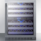 Summit 24" Wide Built-In Wine Cellar, ADA Compliant ALWC532CSS-Wine Cellars-The Wine Cooler Club