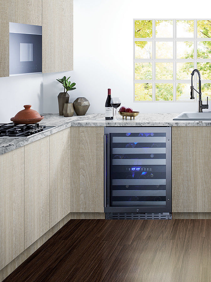 Summit 24" Wide Built-In Wine Cellar, ADA Compliant ALWC532CSS-Wine Cellars-The Wine Cooler Club