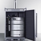 Summit 24" Wide Built-In Outdoor Commercial Beer Kegerator BC74OSCOM-Kegerators-The Wine Cooler Club