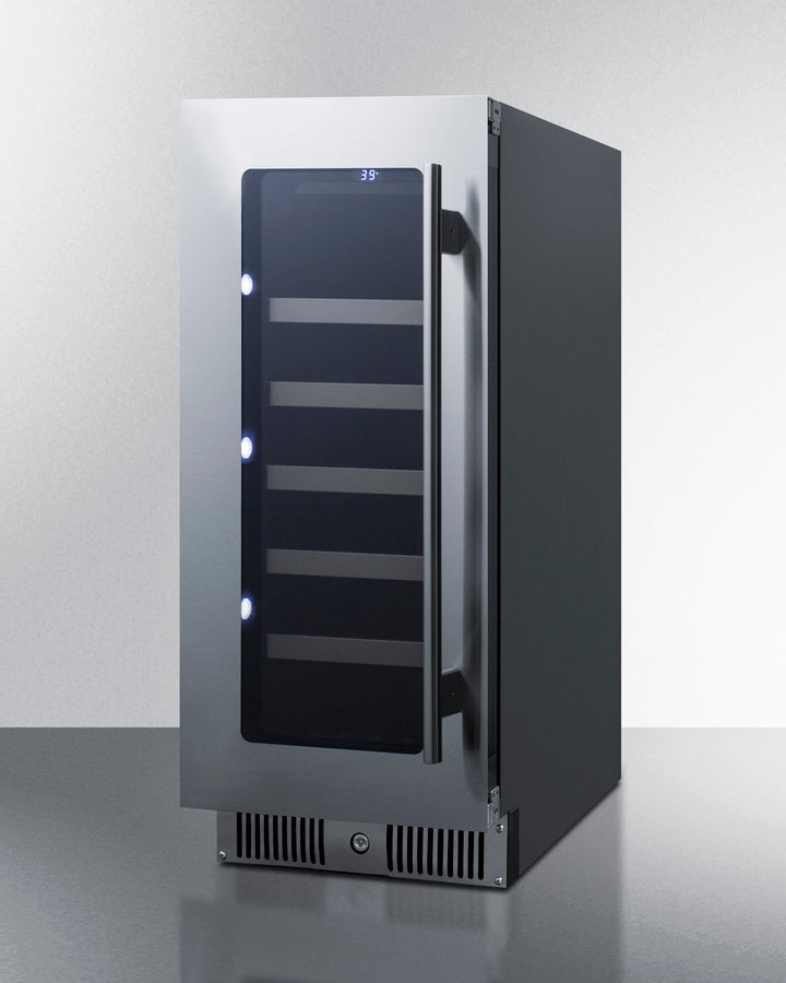 Summit 15" Wide Built-In Wine Cellar CL155WCLHD-Wine Cellars-The Wine Cooler Club
