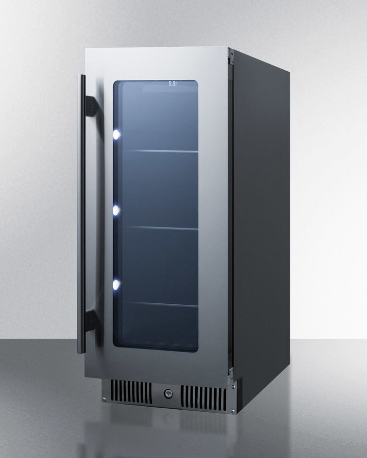 Summit 15" Wide Built-In Beverage Center CL156BV-Beverage Centers-The Wine Cooler Club