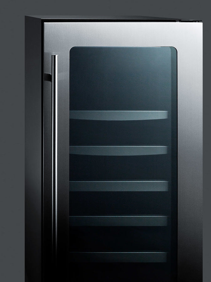 Summit 15" Wide Built-In Wine/Beverage Center CL151WBVCSS-Beverage Centers-The Wine Cooler Club