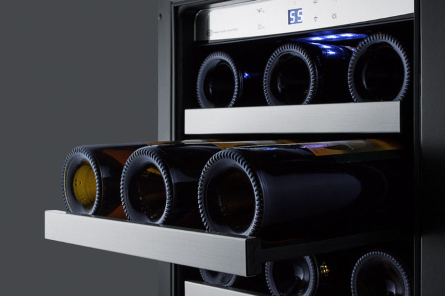 Summit 15" Wide Built-In Wine Cellar CL15WC-Wine Cellars-The Wine Cooler Club