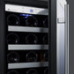 Summit 15" Wide Built-In Wine Cellar CL15WCCSS-Wine Cellars-The Wine Cooler Club