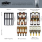 Summit 18" Wide Built-In Wine Cellar CL18WCCSS-Wine Cellars-The Wine Cooler Club