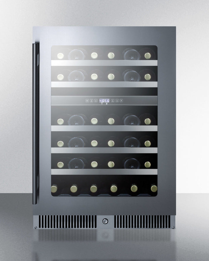 Summit 24" Wide Built-In Dual-Zone Wine Cellar CL244WC-Wine Cellars-The Wine Cooler Club