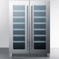 Summit 24" Wide Built-In Wine Cellar CLFD24WCCSS-Wine Cellars-The Wine Cooler Club