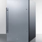 Summit Shallow Depth Built-In All-Refrigerator FF195CSS-The Wine Cooler Club