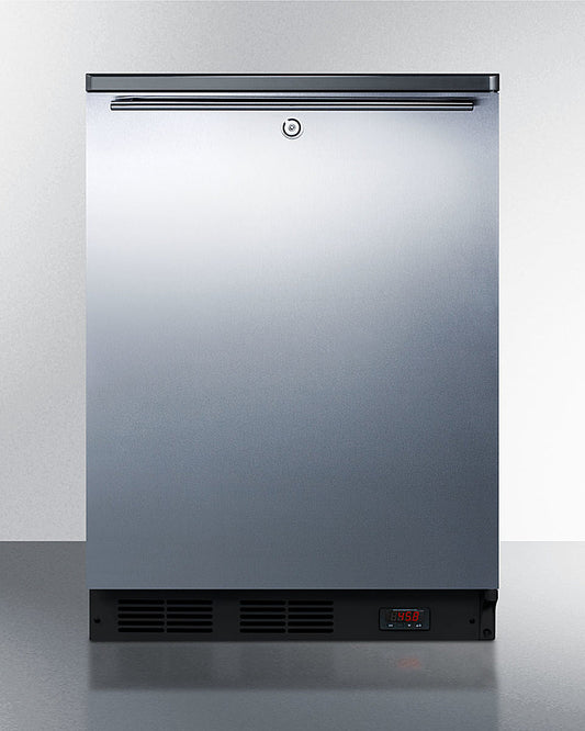 Summit 24" Wide Built-In Pub Cellar FF7LBLKBIPUBSSHH-Craft Beer Pub Cellar-The Wine Cooler Club