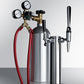 Summit 24" Wide Coffee Kegerator SBC635M7CMTWIN-Kegerators-The Wine Cooler Club