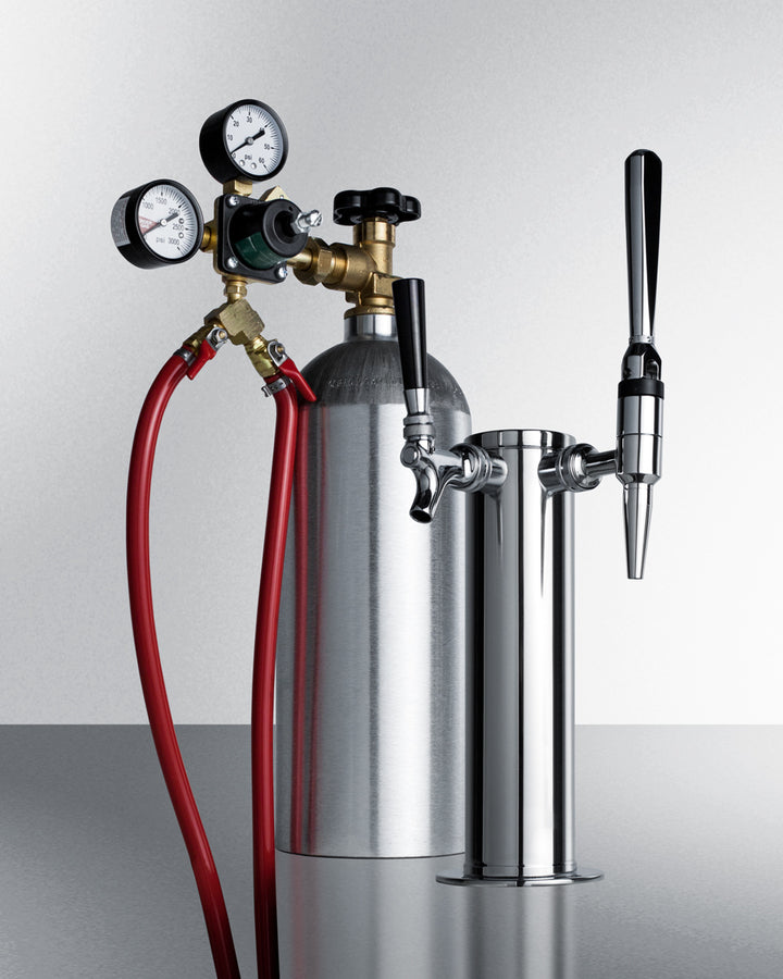 Summit 24" Wide Coffee Kegerator SBC635M7CMTWIN-Kegerators-The Wine Cooler Club
