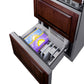 Summit 24" Wide Combination Dual-Zone Wine Cellar and 2-Drawer All-Freezer (Panels Not Included) SWCDAF24PNR-Wine Cellars-The Wine Cooler Club